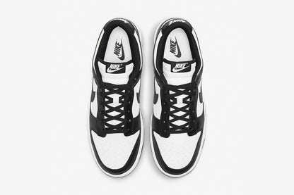 Ténis de corte de cano baixo bicolor preto/branco