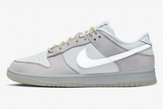 Wolf Grey Low-Top Dunk Sneakers